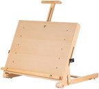 falling in art adjustable beechwood tabletop easel, holds, main product view