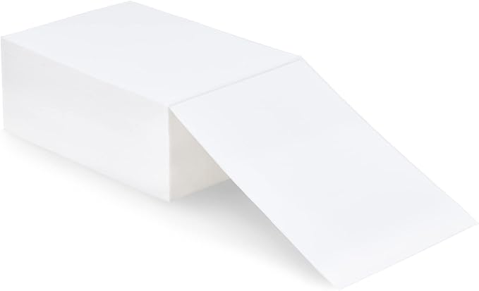 L LIKED 1000 4x6 Thermal Shipping Labels Fanfold, Direct Thermal Printer Labels - Image 5
