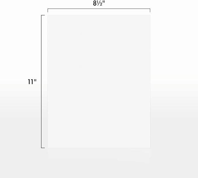 LUXPaper 8.5" x 11" Classic Crest Paper | Letter Size | Brilliant White | 70lb. - Image 2