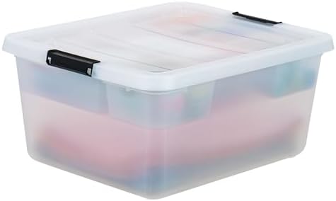 iris usa 18 quart craft storage organizer with, package contents