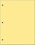 Copy And Printing Color Paper, 20 Lb. 3 Hole Punch 500 Sheets Per Ream. by Limited+Papers