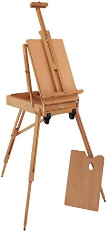 creative mark monet wooden french walnut color easel, main product view