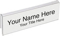 Acrylic Partition Name Plate Holders by PeopleSpotterbyPlasticProductsMFG