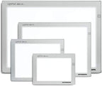artograph lightpad 920 lx thin dimmable led light on a desk or shelf