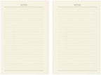 Gallery Leather Agenda Planner 2027 Freeport Mocha | 3-Ring Bound Weekly Monthly Calendar Planner and Notebook with Gold-Gilded Page Edges, 12 Months - 9x7"