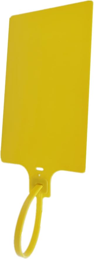 Blank Waterproof Plastic Tags Marker Ties Large Labeling Tags Fastener by XF-Vel