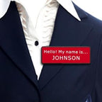 Custom Engraved Name Tag ID Badges Personalized Identification - Image 5