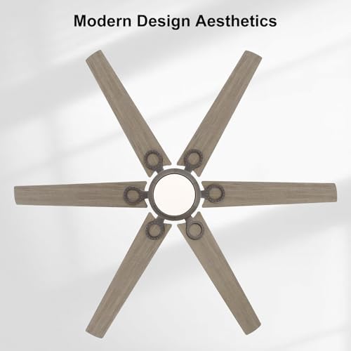wingbo ceiling fan with lights - 64 inch on a desk or shelf