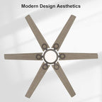 wingbo ceiling fan with lights - 64 inch on a desk or shelf