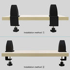 Jhanw Desk Divider Clamp For 1/8" To 0.51" Panel, Adjustable Desk Partition - Image 5