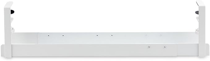 StarTech.com Under Desk Cable Management Tray, Length Adjustable, Clamp-On - Image 4