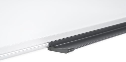 MasterVision Maya Series Double Sided Melamine Dry Erase White Board with Sna...