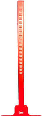 100pcs Reusable Blank Plastic Tags Ties Key Tags 1.45"*2.48" Serrated Tension - Image 6