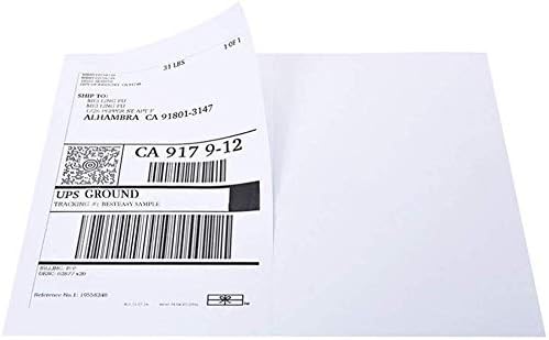 Round Corner Half Sheet Self Adhesive Shipping Labels - Image 5