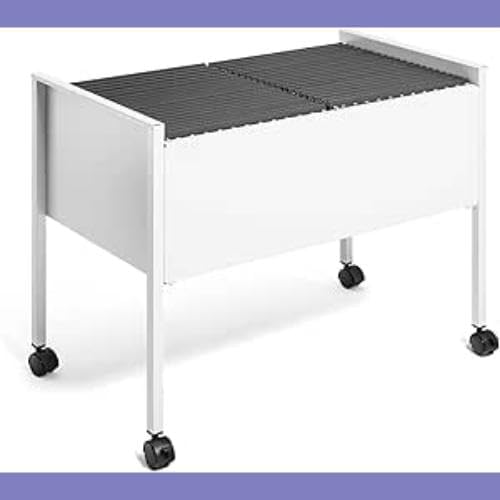 Durable ECO Suspension File Trolley for 100 A4 - Grey Black/Silver