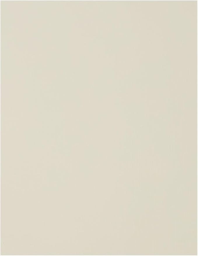 LUXPaper 8.5" x 11" Cardstock | Letter Size | Natural Linen | 100lb. Cover | by LUXPaper