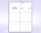 NextDayLabels - 8-1/2 x 11 Neon Color High Light Fluorescent Labels - Image 2