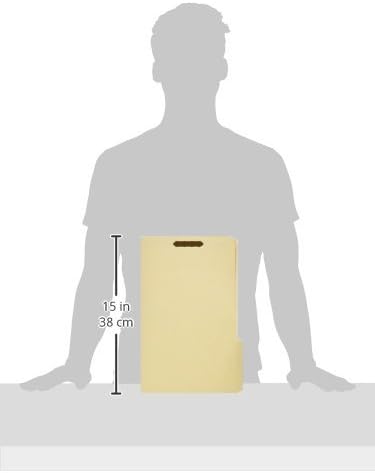 Pendaflex Manila Fastener Folders, Legal Size, 2 Fasteners, 1/3 Cut - Image 3