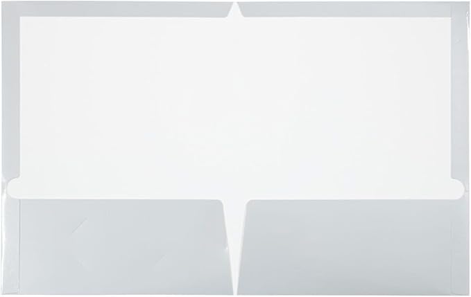 JAM PAPER Laminated Two Pocket Glossy Folders - Image 2