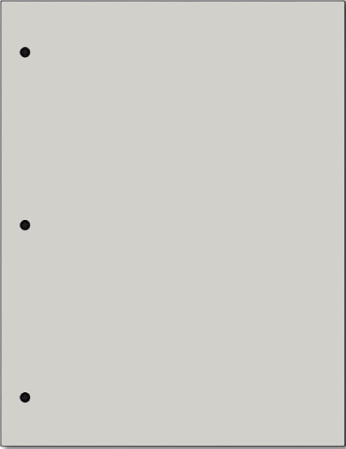 Copy And Printing Color Paper, 20 Lb. 3 Hole Punch 500 Sheets Per Ream. by Limited+Papers