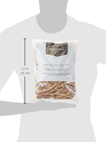 Amazon Basics Rubber Bands, Size 64, 320 Bands/1 lb Pack - Image 5