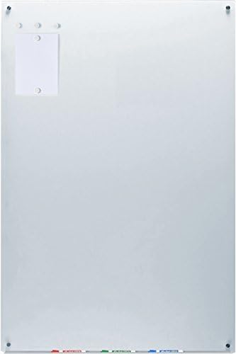 Audio-Visual Direct Magnetic Glass Whiteboard, 60" x 40", White