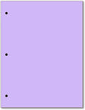 Copy And Printing Color Paper, 20 Lb. 3 Hole Punch 500 Sheets Per Ream. by Limited+Papers