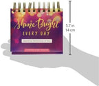 DaySpring - Shine Bright Every Day: Sparkling Reflections of You - A DaySpring Inspirational DayBrightener - Perpetual Calendar (10176)