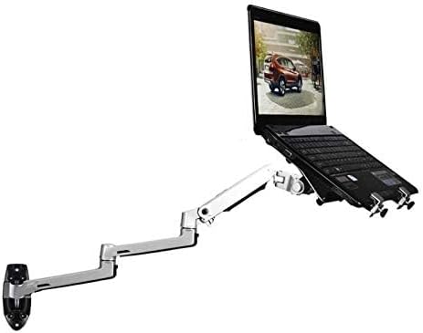 XSJ8013WT Wall Mount Laptop Holder Ultra Long Arm Aluminum Mechanical Spring - Image 2