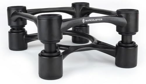 IsoAcoustics Aperta Series Isolation Speaker Stands with Tilt Adjustment: Ape...