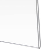PecMuikee Acrylic Sign Holder 8.5x11, Wall Mount Acrylic Sign Holder and - Image 6