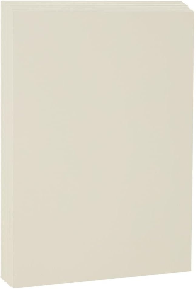 LUXPaper 8.5" x 11" Cardstock | Letter Size | Natural Linen | 100lb. Cover | - Image 2