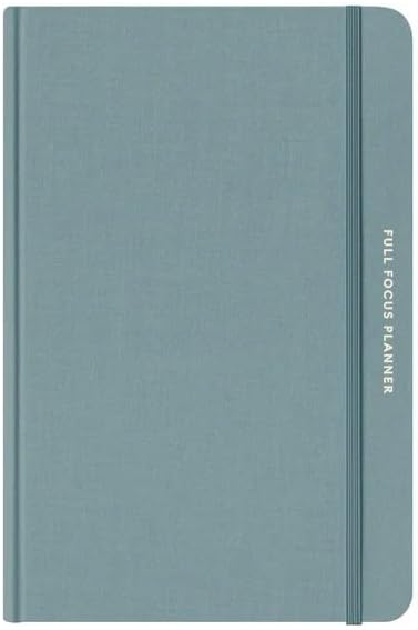 Full Focus Sea Blue Linen Planner by Michael Hyatt by FullFocusPlanner