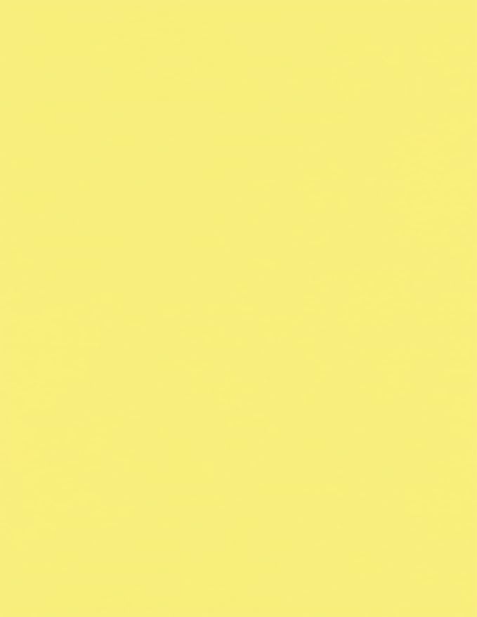 LUXPaper 8.5" x 11" Paper | Letter Size | Pastel Canary Yellow | 60lb. Text | by LUXPaper