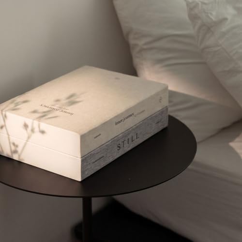 Book Shape Decorative Cable Management Box - Expandable Cable Organizer Box w...