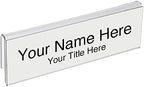 Glass Wall Name Plate Holders by PeopleSpotterbyPlasticProductsMFG