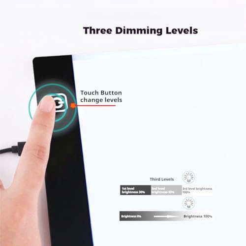 a2 large tracing led light pad kits for, package contents