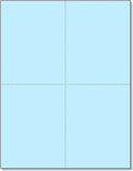 Limited Papers 8.5x11 Perforated Paper, 20/50 Pound, 75 GSM, Variety of by Limited+Papers