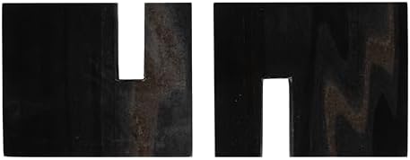Bloomingville Decorative Marble Book Holder, Ebony