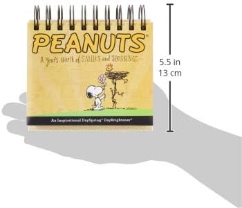 Dayspring - Peanuts - Smiles and Blessings - Perpetual Calendar (75668), Yellow