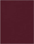 LUXPaper 8.5" x 11" Cardstock | Letter Size | Burgundy Linen | 100lb. Cover | by LUXPaper