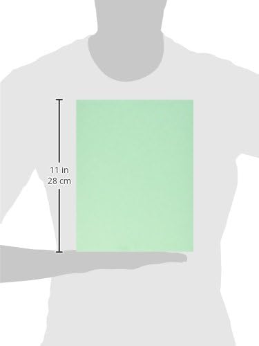 LUXPaper 8.5" x 11" Paper | Letter Size | Pastel Light Green | 60lb. Text | 250 - Image 4