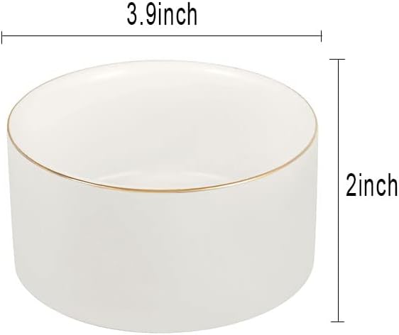 Paper Clip Holder Ceramic Paperclip Holders for Desk Organizer, White