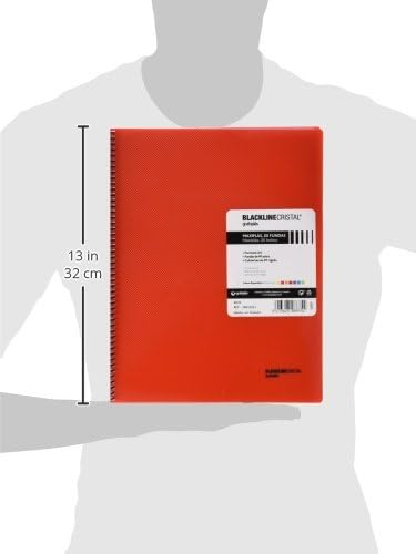 grafoplas 39832251 – 20 Pockets Folder, A4, Tapas, PP Red