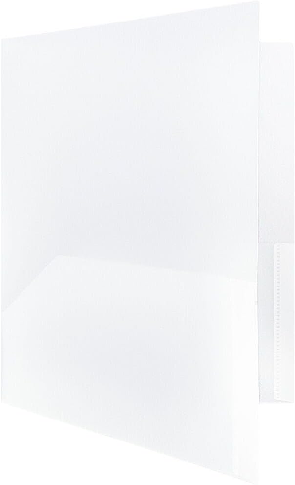 JAM PAPER Plastic Color Pop Folders - Image 3