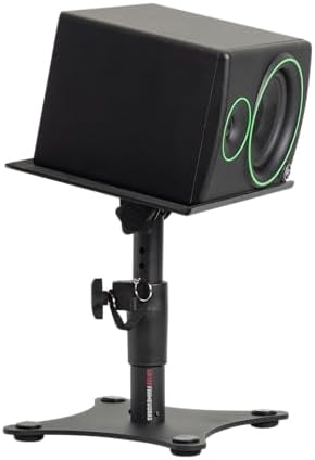 Gator Frameworks Desktop Studio Monitor and Speaker Stands with EVA Foam Padd...