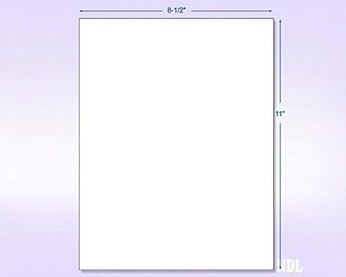NextDayLabels - 8-1/2 x 11 Neon Color High Light Fluorescent Labels - Image 2