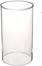 Sunwo Glass Shade Straight Cylinder Glass Lamp Shade Replacement by SUNWO