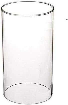 Sunwo Glass Shade Straight Cylinder Glass Lamp Shade Replacement - Image 2