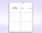 NextDayLabels - 8-1/2 x 11 Neon Color High Light Fluorescent Labels - Image 2